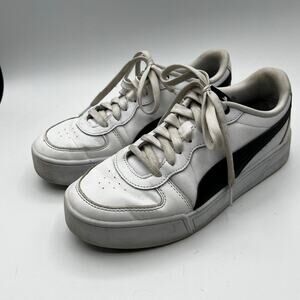 Puma Skye Lace Up Platform Sneakers Size 8